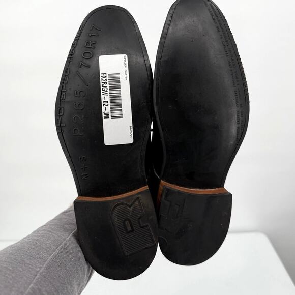 Pskaufman No.1044 Tarmac Tie Derby Oxford Shoes Lotis Hand Painted Silver Size 6 - Picture 11 of 12